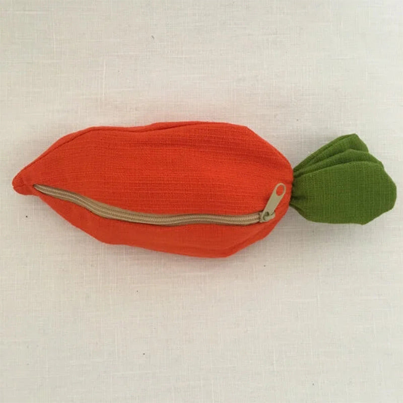 Hide-and-Seek Bunnies in Carrot Pouch