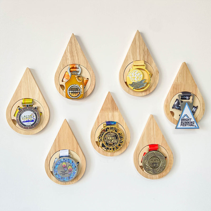 Honeycomb Combination Medal Display Stand