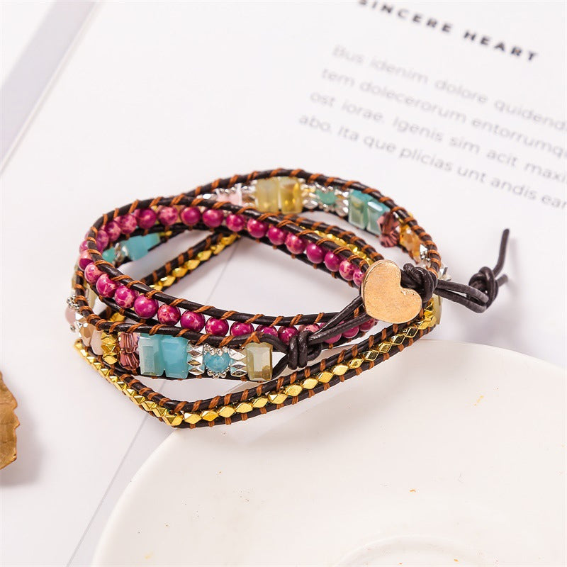 Imperial Heart Protection Wrap Bracelet