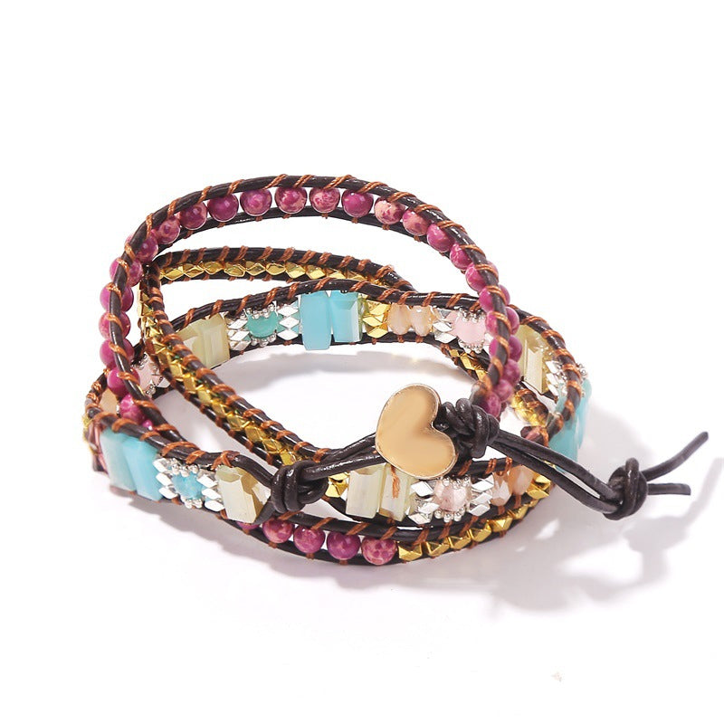 Imperial Heart Protection Wrap Bracelet