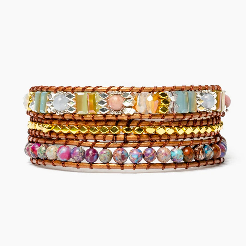 Imperial Heart Protection Wrap Bracelet