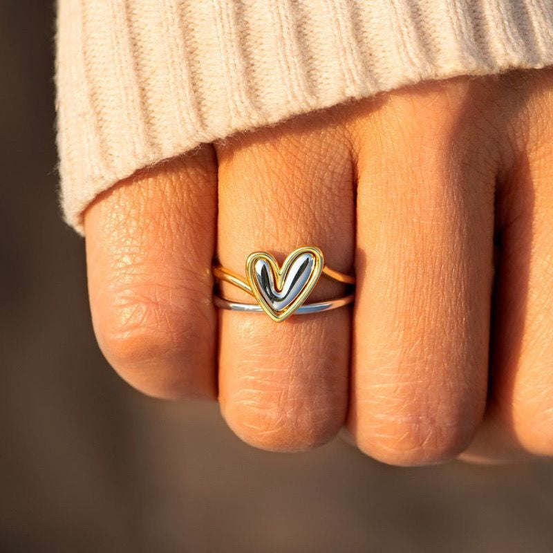 Irregular Heart Ring