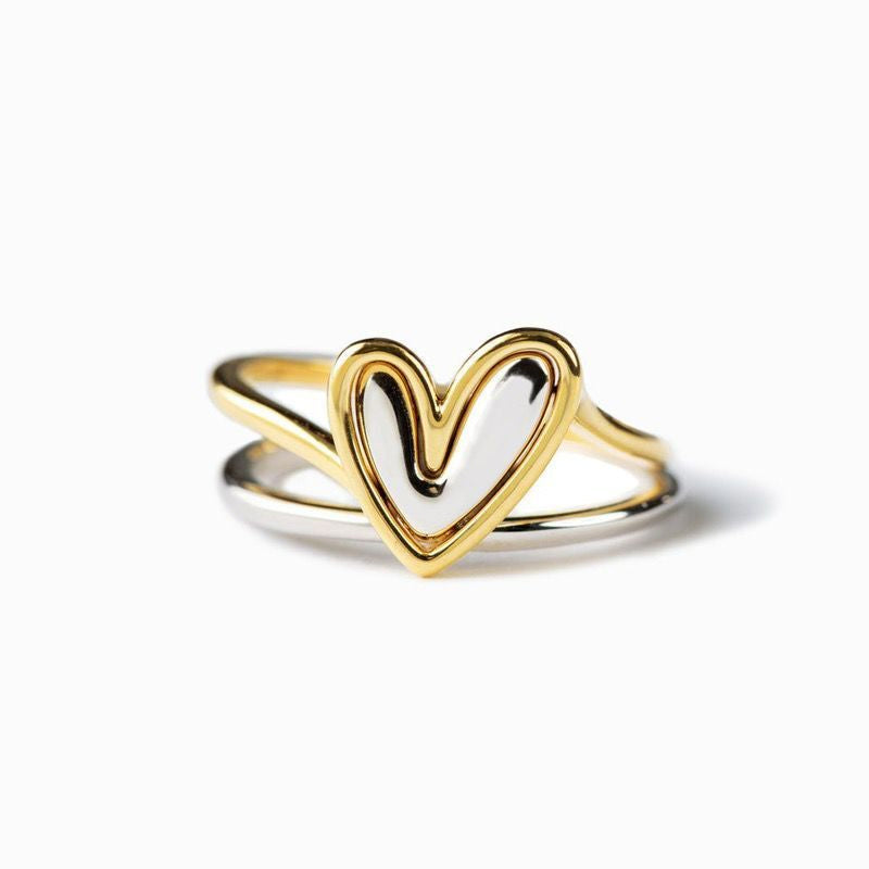 Irregular Heart Ring