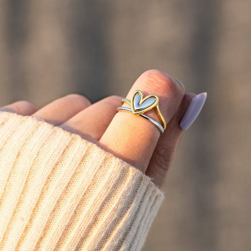 Irregular Heart Ring