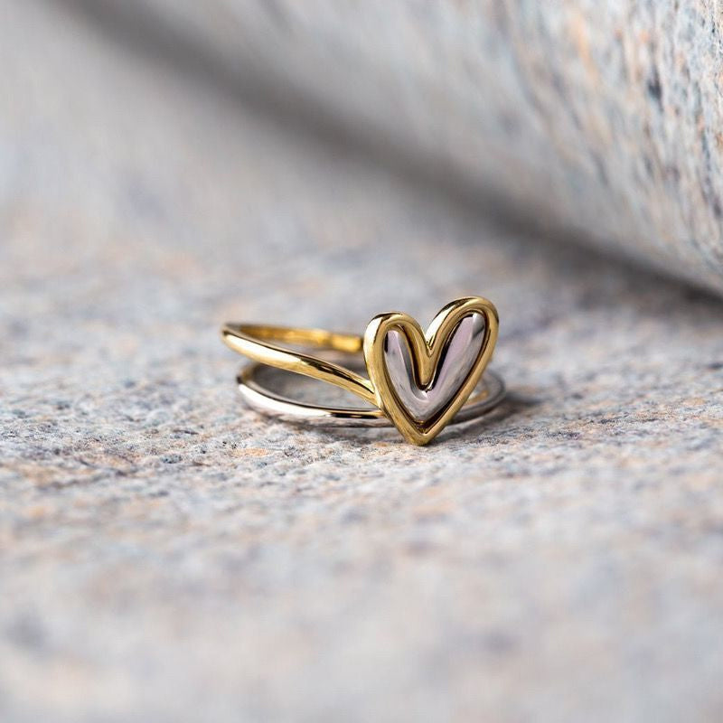 Irregular Heart Ring