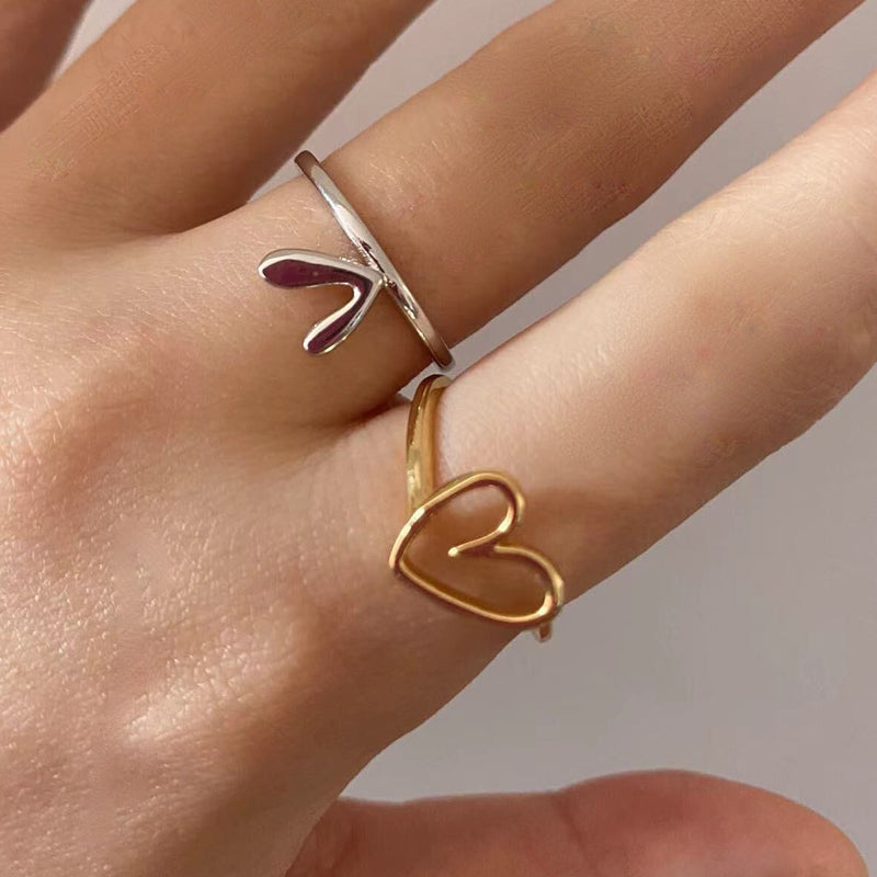 Irregular Heart Ring