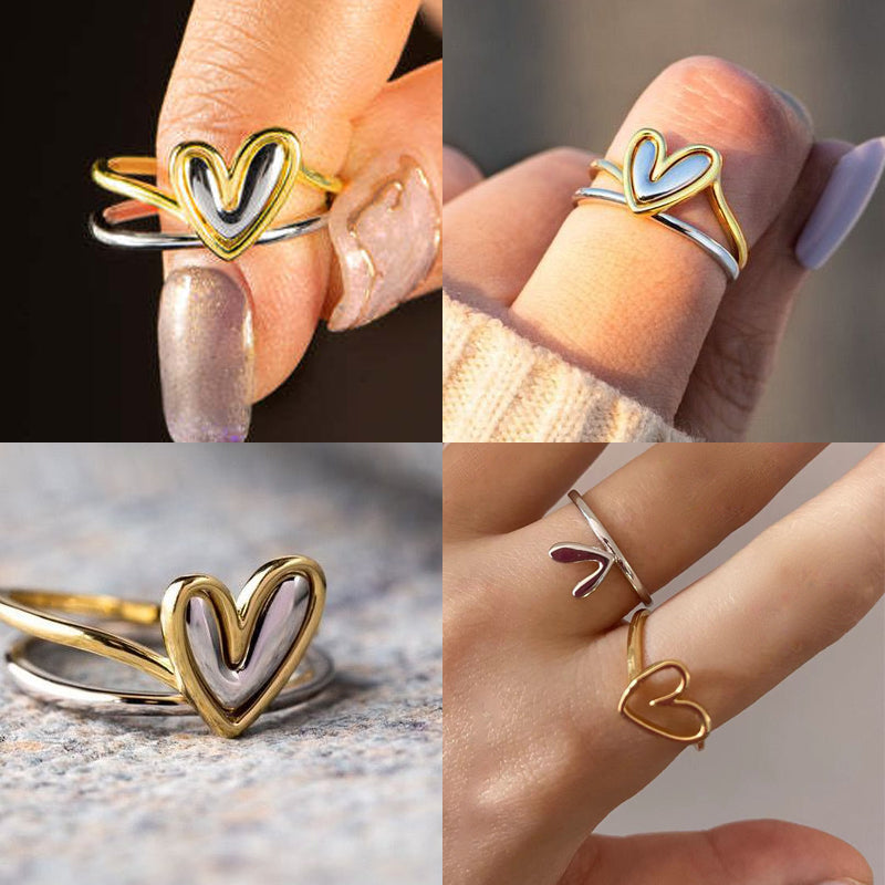 Irregular Heart Ring