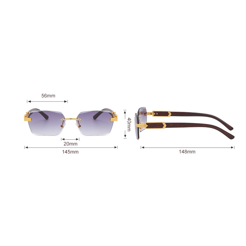 Irregular Square Trend Sunglasses