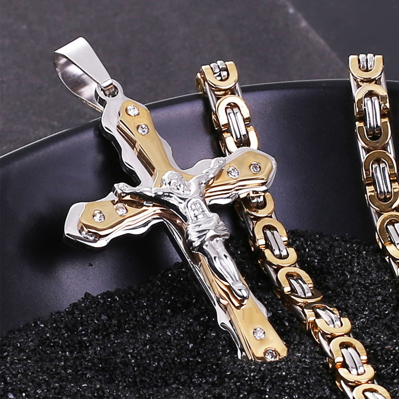 Jesus Christ Cross Necklace