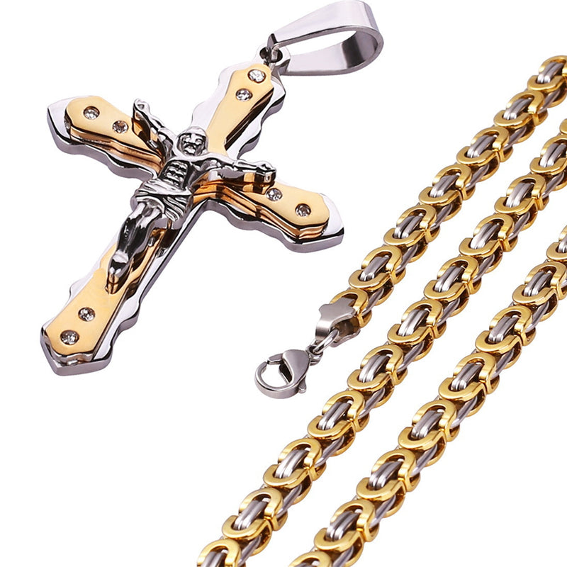 Jesus Christ Cross Necklace