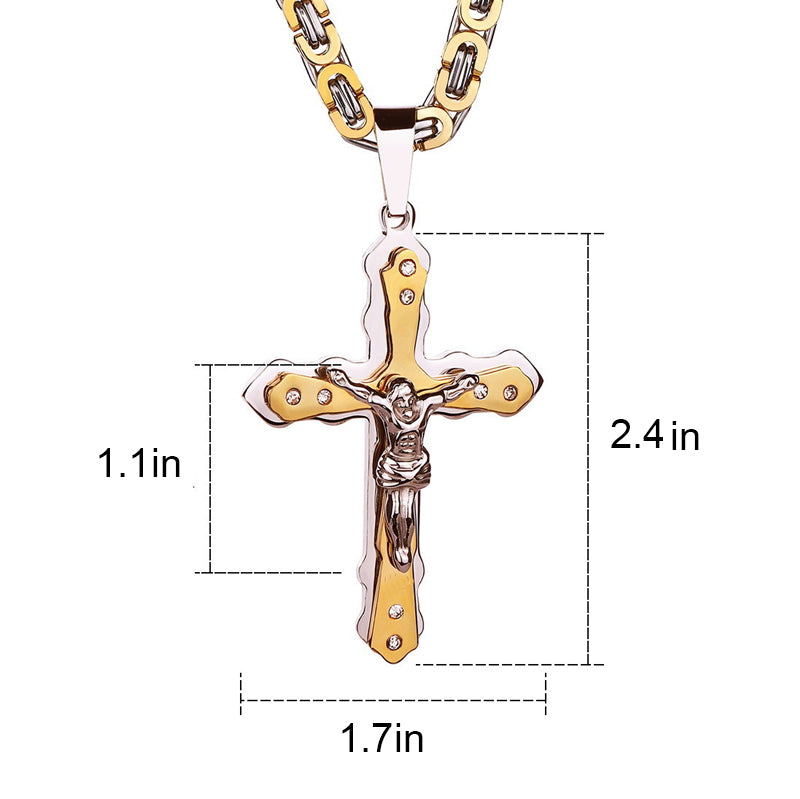 Jesus Christ Cross Necklace