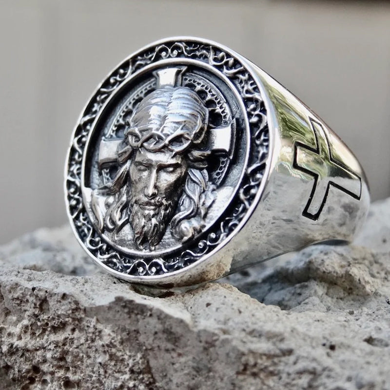 Jesus Cross Ring