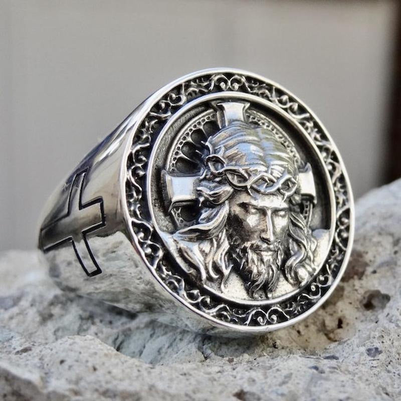 Jesus Cross Ring