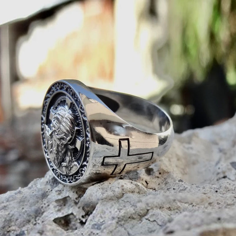 Jesus Cross Ring