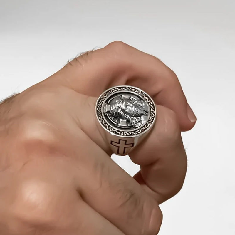 Jesus Cross Ring