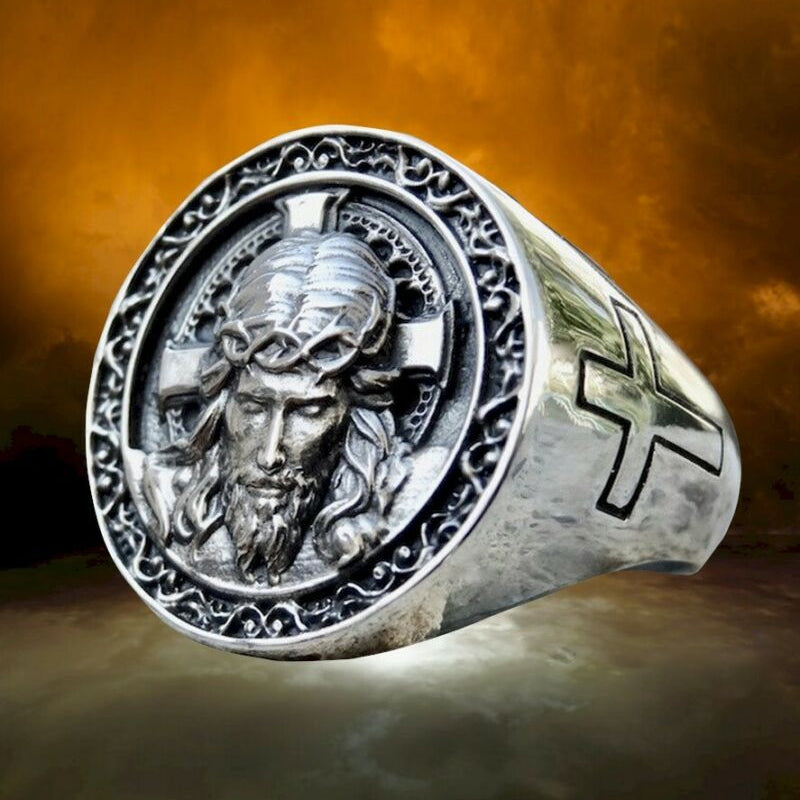 Jesus Cross Ring