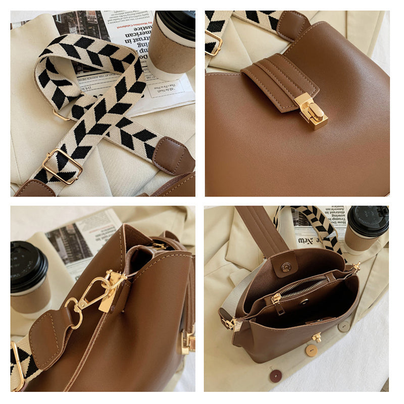Large Capacity Bucket Bag