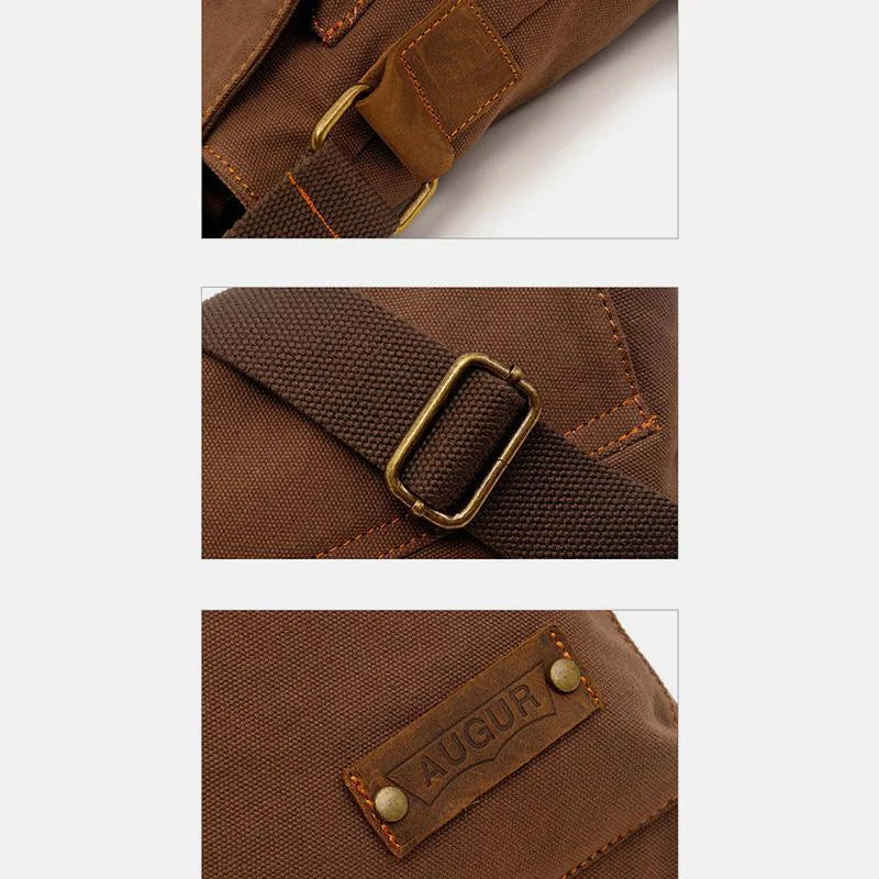 Large Capacity Retro Canvas Crossbody Bag