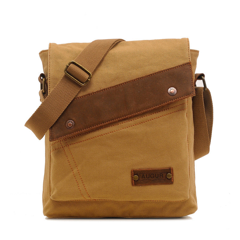 Large Capacity Retro Canvas Crossbody Bag