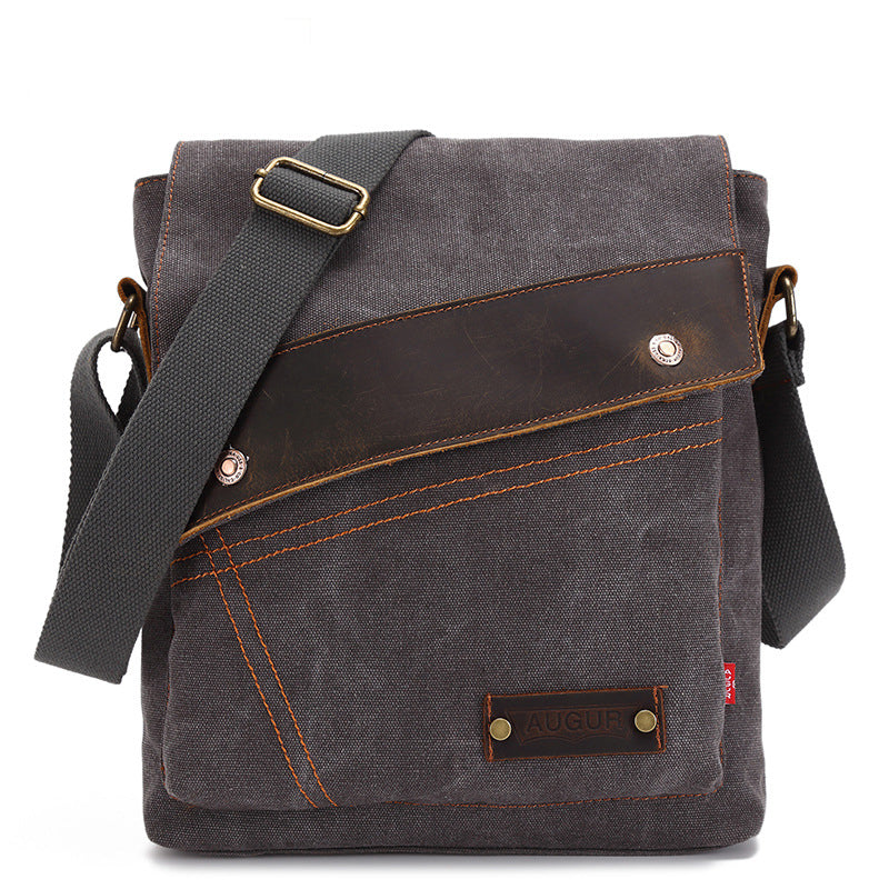 Large Capacity Retro Canvas Crossbody Bag