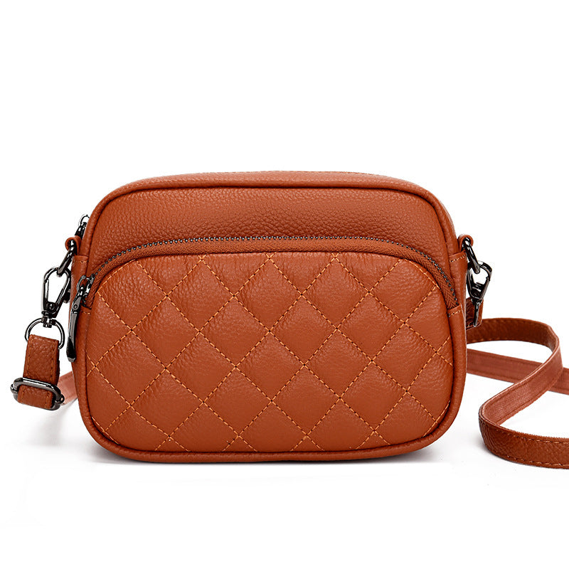 Leather Shoulder Crossbody Bag