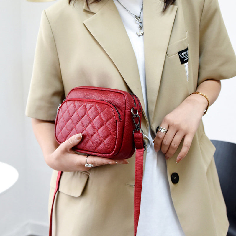 Leather Shoulder Crossbody Bag