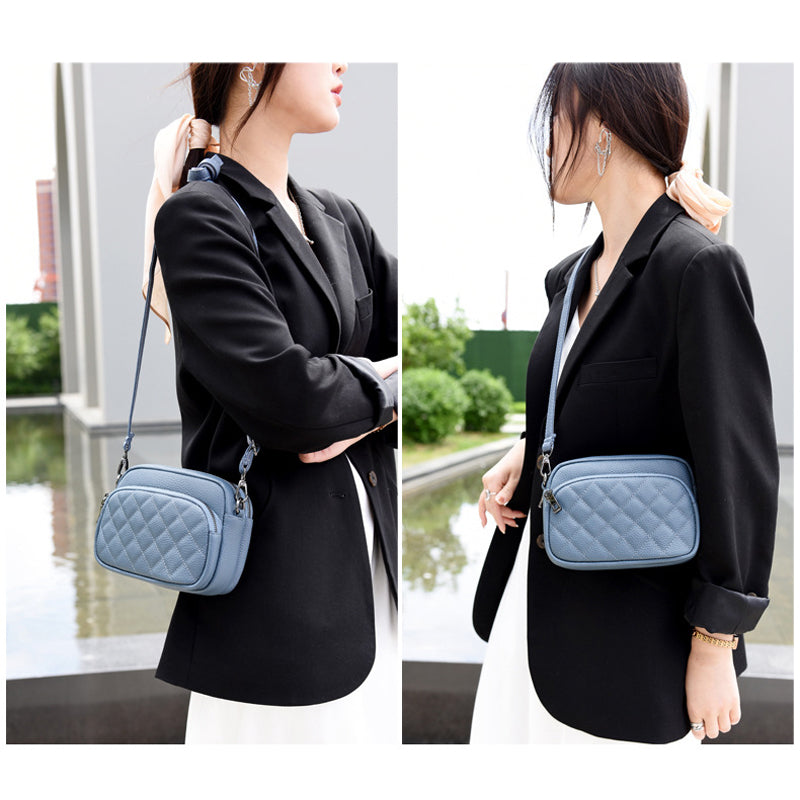 Leather Shoulder Crossbody Bag
