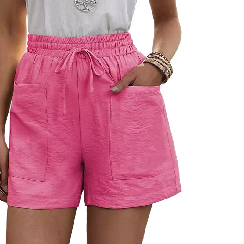 Loose Linen Lounge Shorts