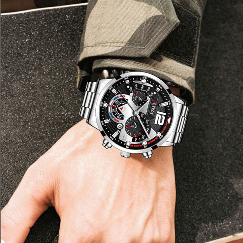 Luminous Automatic Quartz Movement Watch