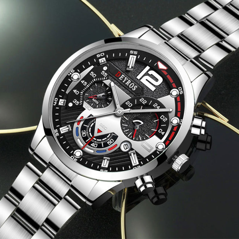 Luminous Automatic Quartz Movement Watch