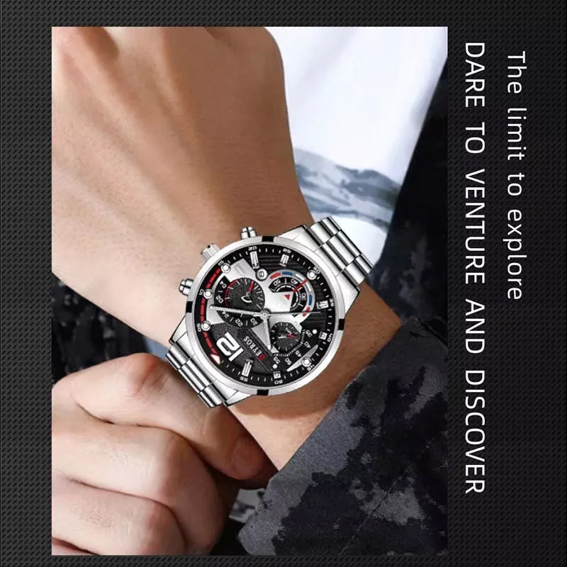Luminous Automatic Quartz Movement Watch