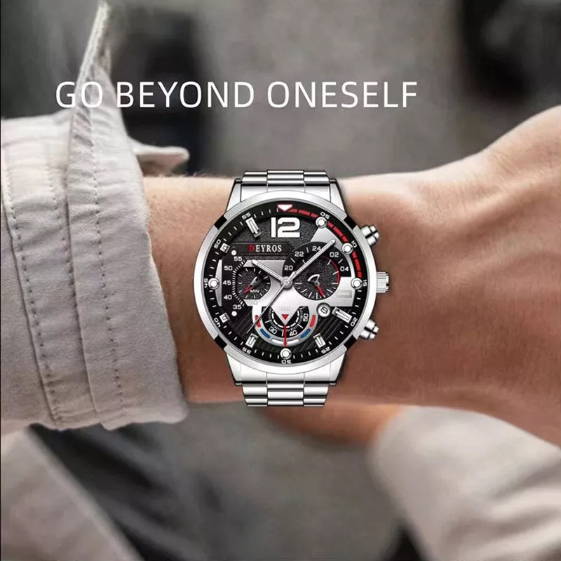 Luminous Automatic Quartz Movement Watch