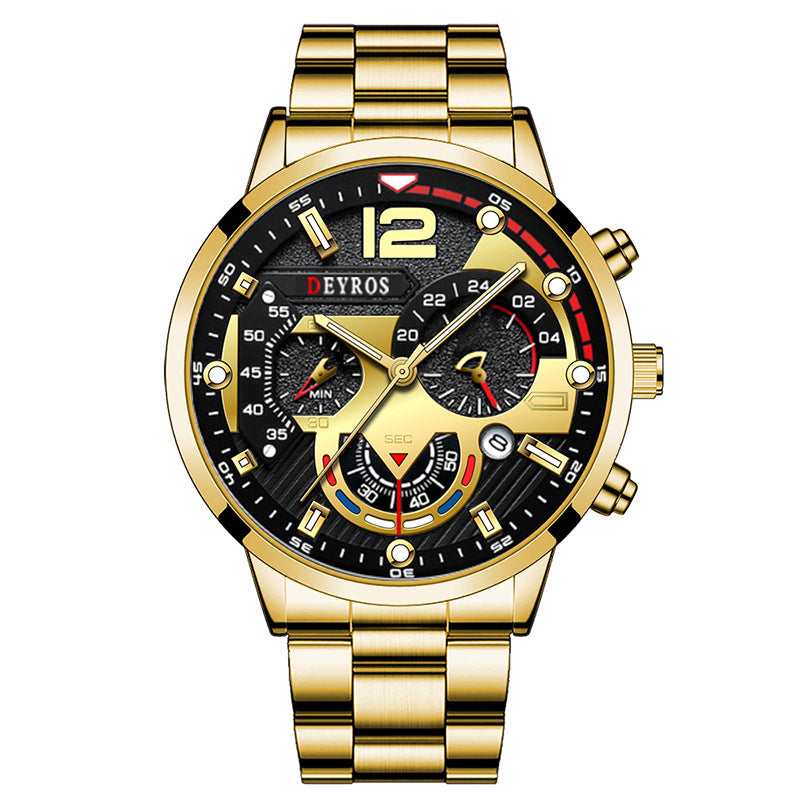 Luminous Automatic Quartz Movement Watch