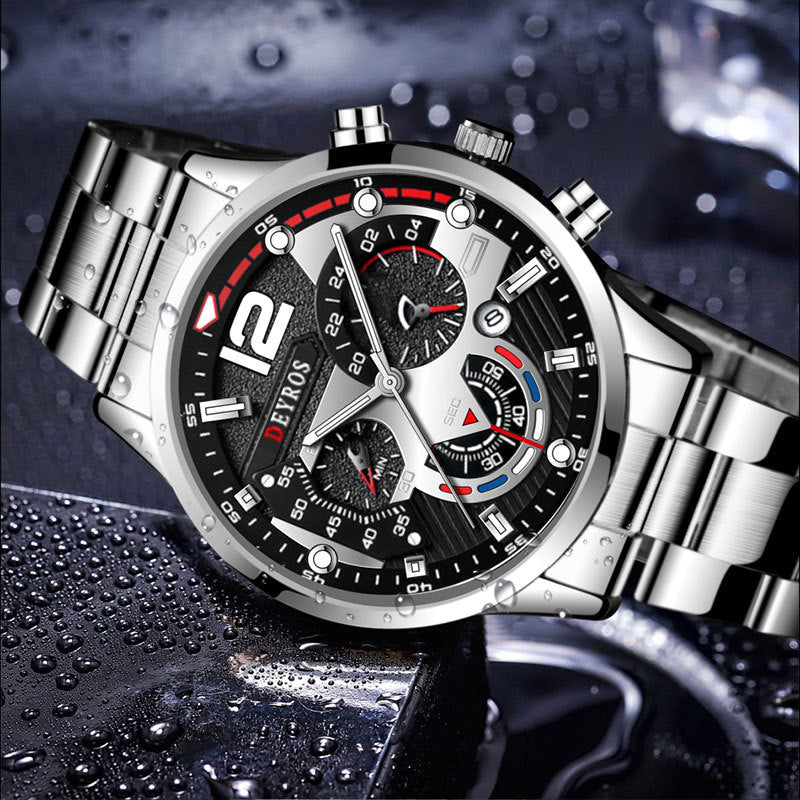 Luminous Automatic Quartz Movement Watch