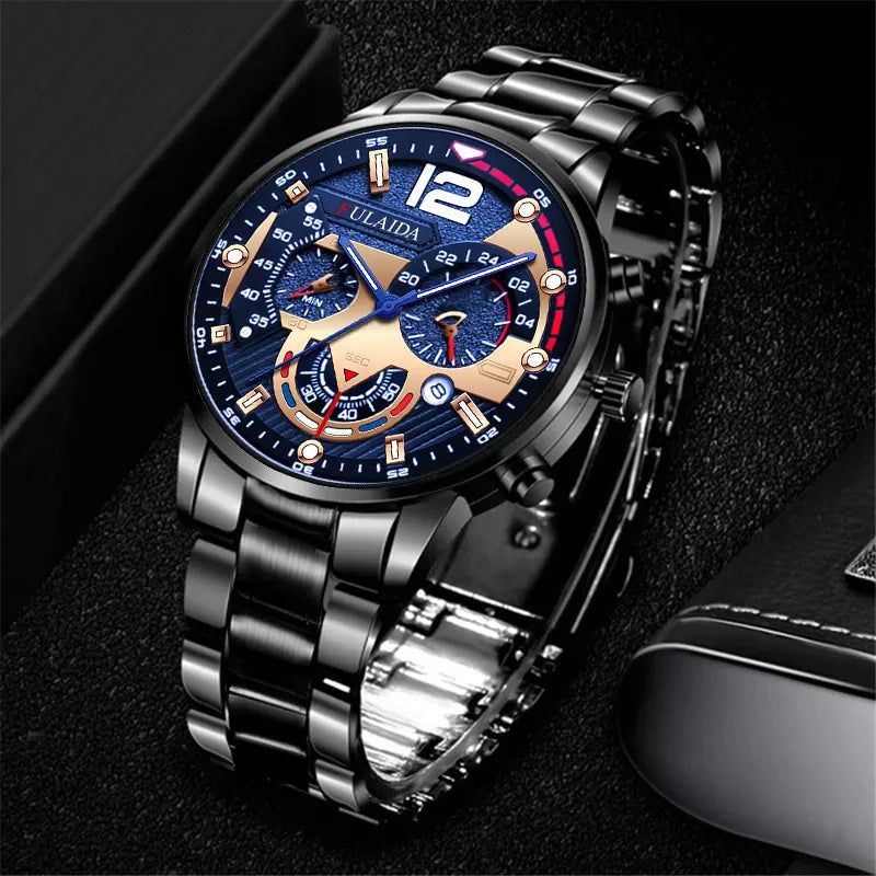 Luminous Automatic Quartz Movement Watch