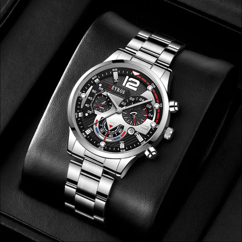 Luminous Automatic Quartz Movement Watch