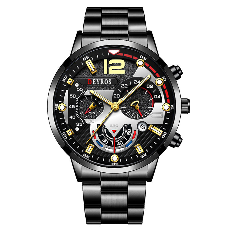 Luminous Automatic Quartz Movement Watch