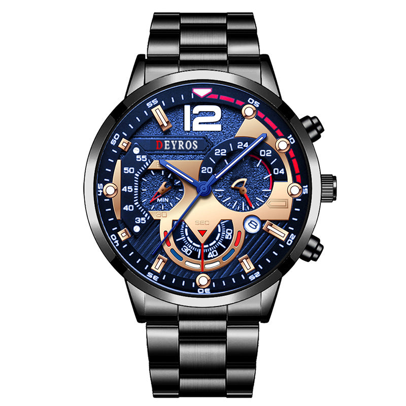 Luminous Automatic Quartz Movement Watch