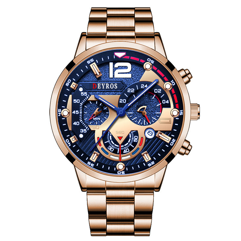 Luminous Automatic Quartz Movement Watch