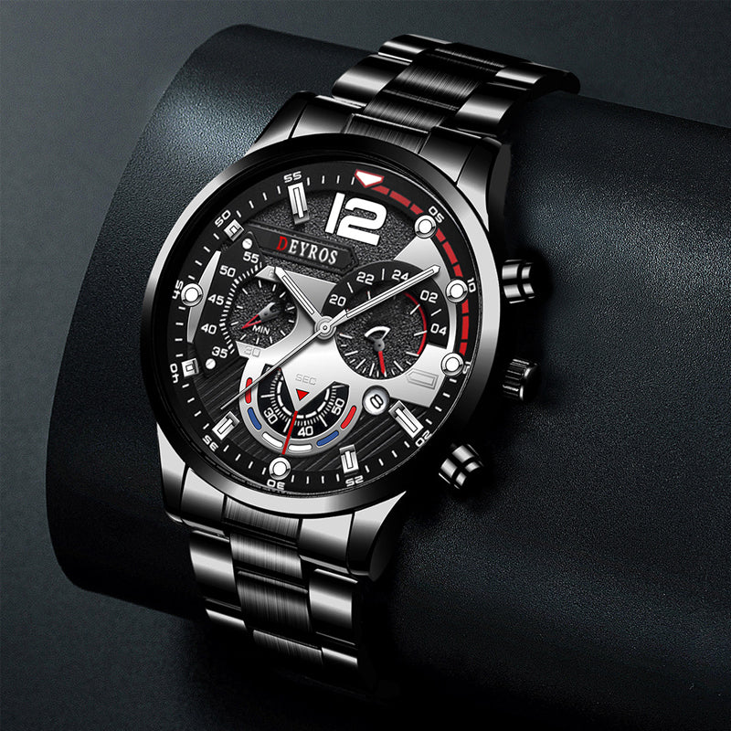 Luminous Automatic Quartz Movement Watch
