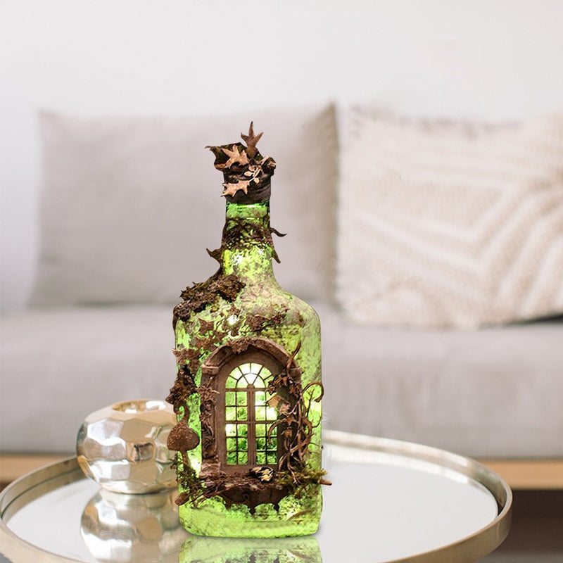 Luminous Wine Bottle