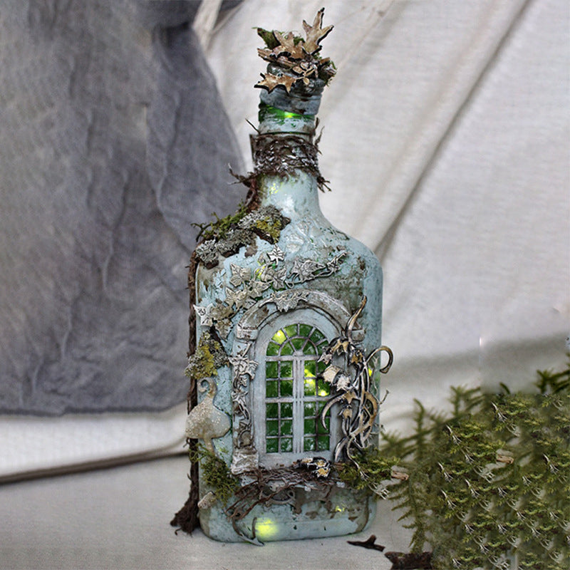 Luminous Wine Bottle