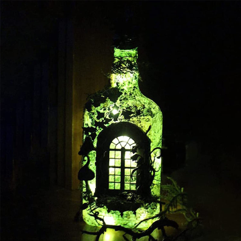 Luminous Wine Bottle