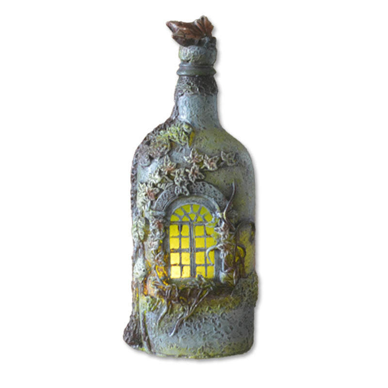Luminous Wine Bottle