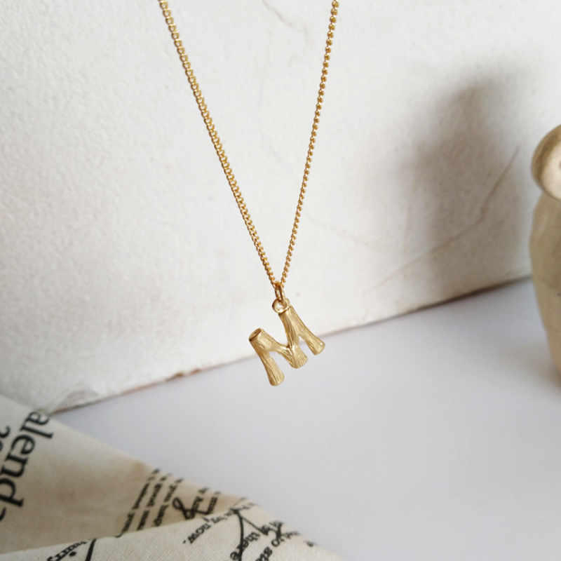 Letter Necklace for Women