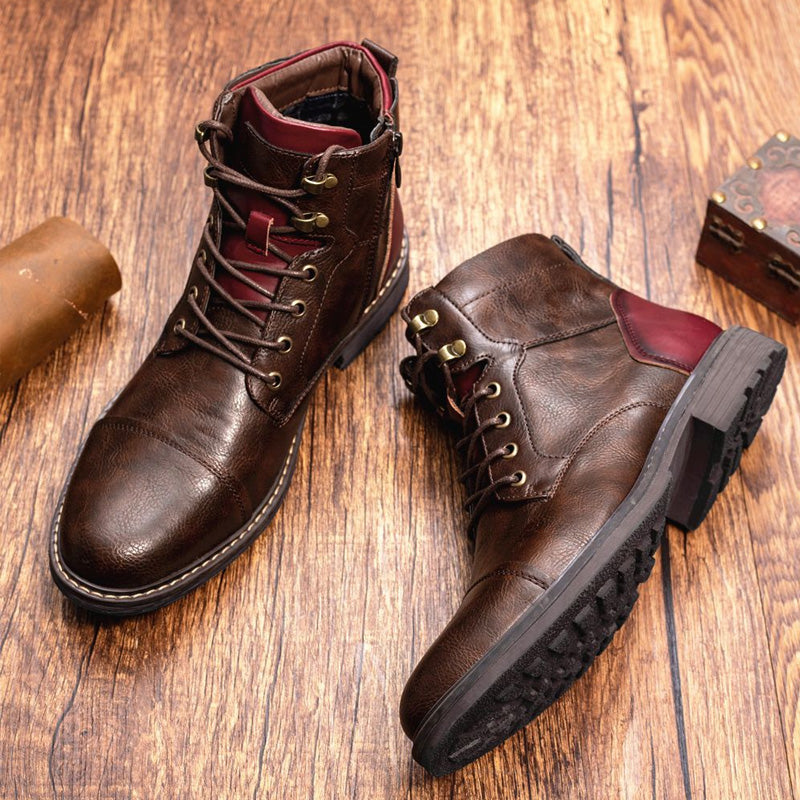 Men Comfortable Martin Boots