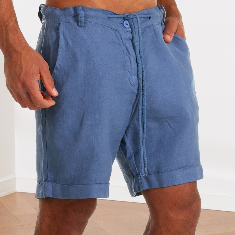 Men's Lace-Up Casual Shorts