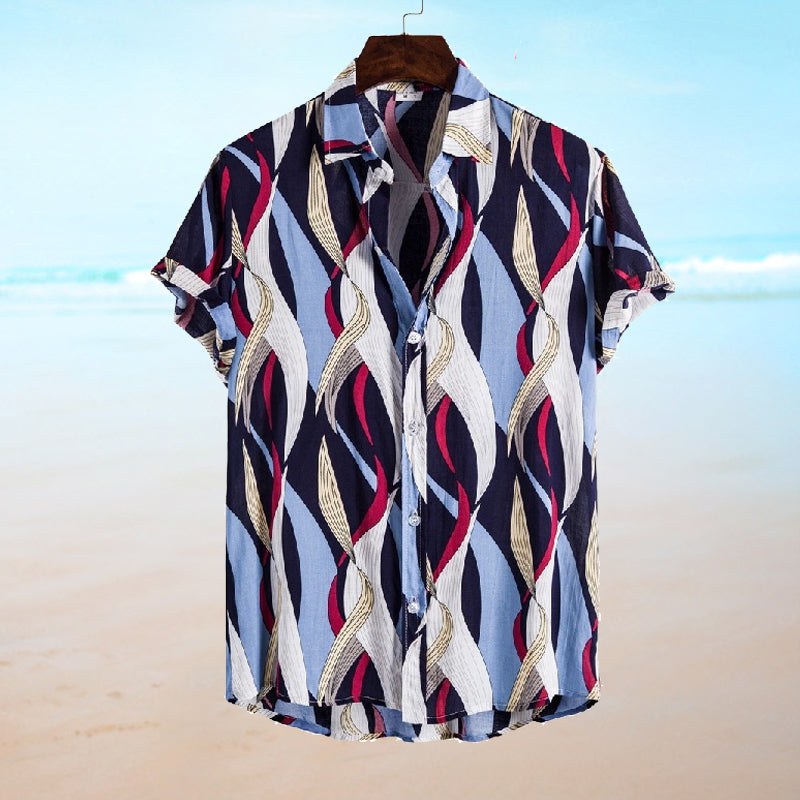 Men's Printed Short Sleeve Shirt