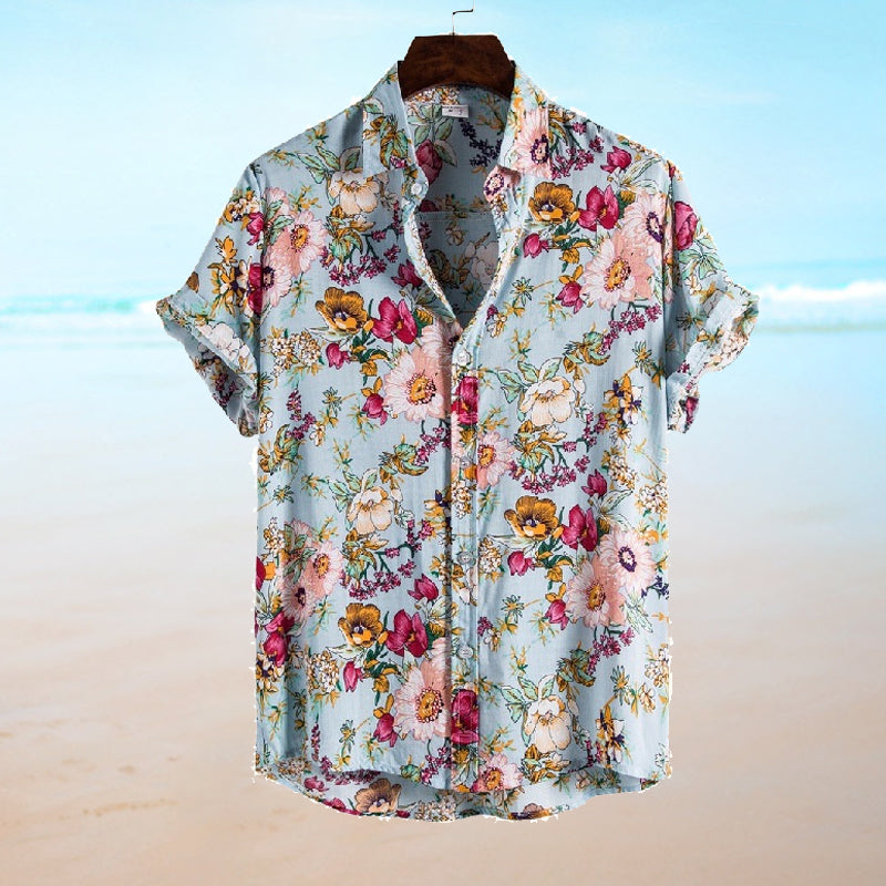 Men's Printed Short Sleeve Shirt