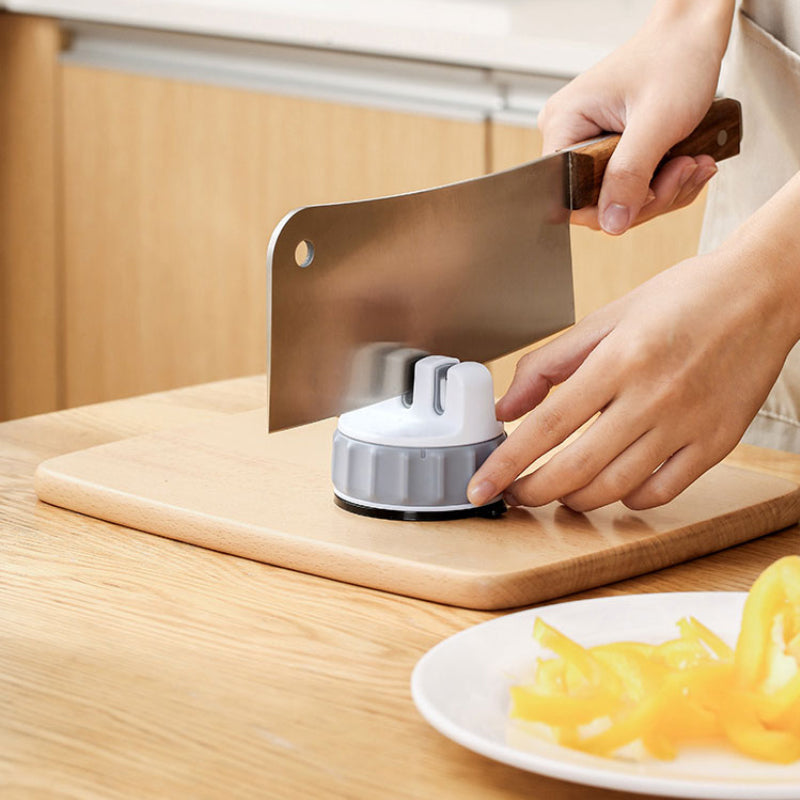Mini Three-slot Suction Cup Sharpener